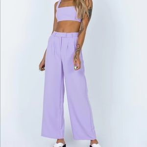 Princess Polly size 2 Lilac Set